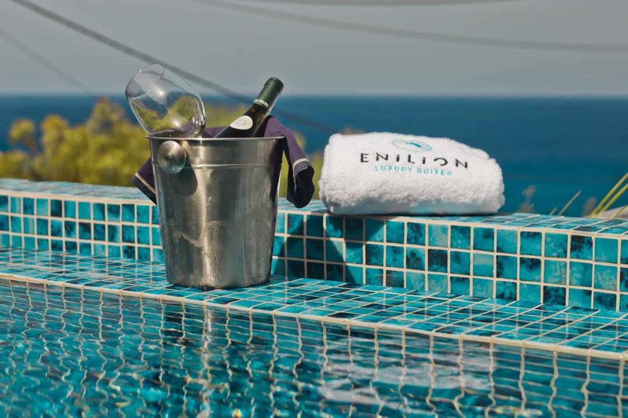 Enilion Luxury Suites Kyra Panagia Bagian luar foto