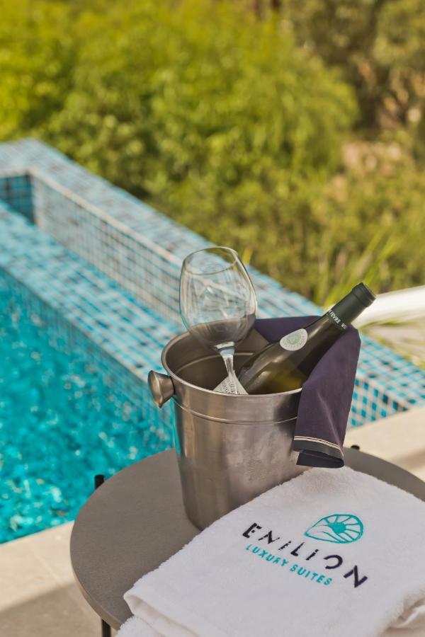 Enilion Luxury Suites Kyra Panagia Bagian luar foto