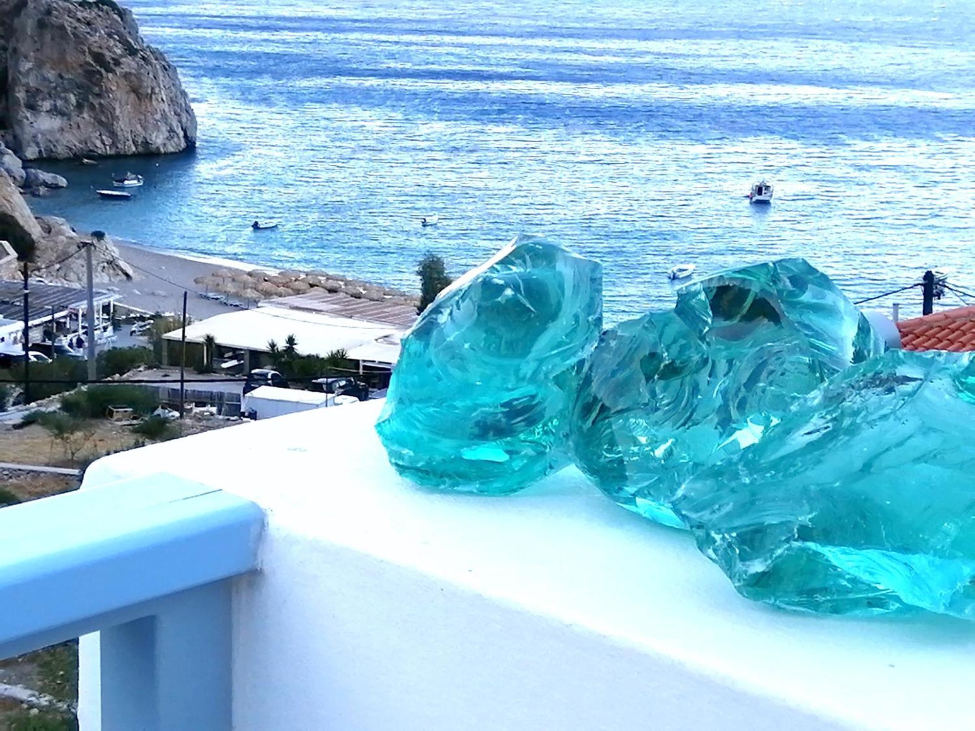 Enilion Luxury Suites Kyra Panagia Bagian luar foto