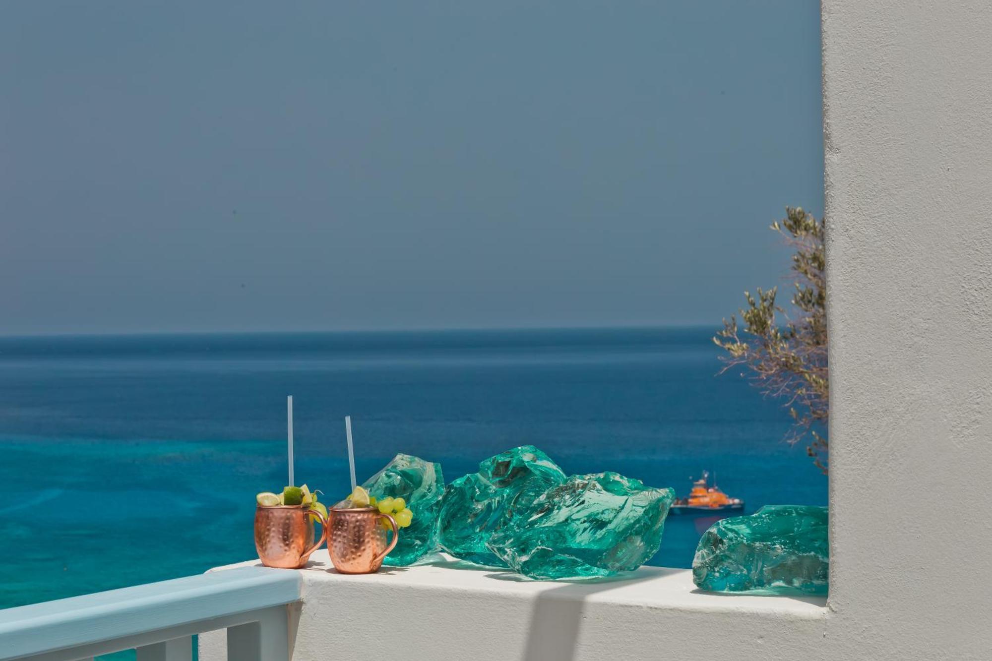 Enilion Luxury Suites Kyra Panagia Bagian luar foto