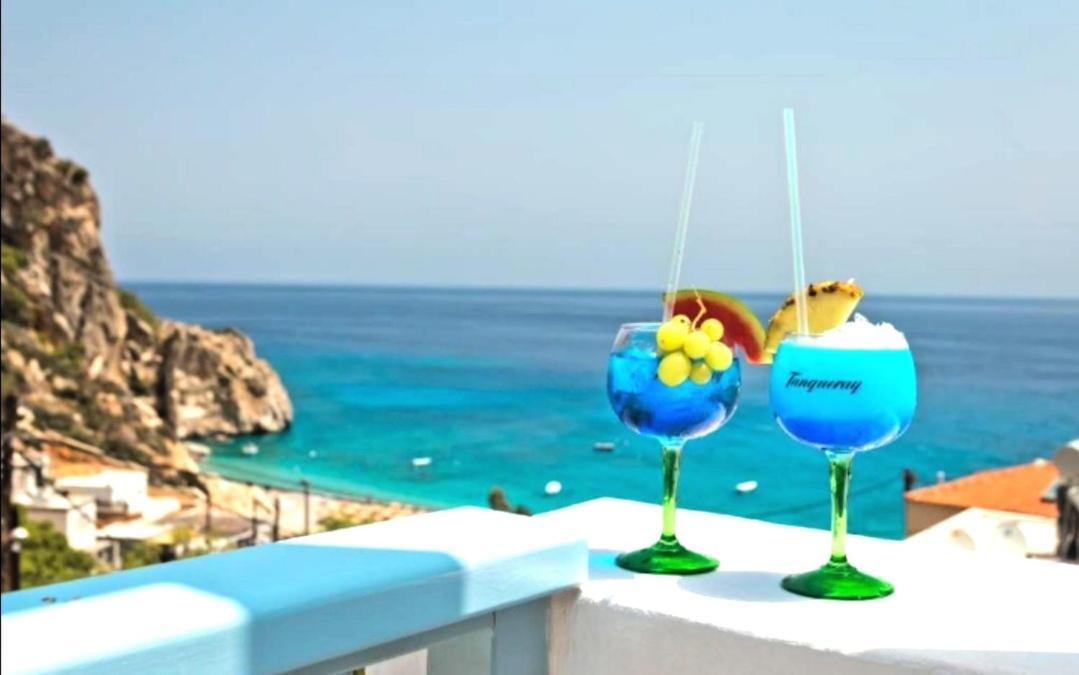 Enilion Luxury Suites Kyra Panagia Bagian luar foto
